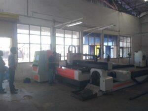 pipe and plate cutting machine in workshop pipe and plate cutting machine in workshop