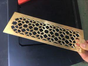 fiber laser cutting machine sample