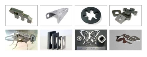 Fiber laser metal steel cutting machine