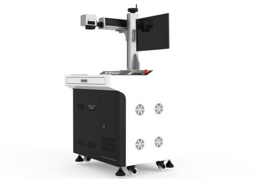Jewelry laser cutting machine using tips