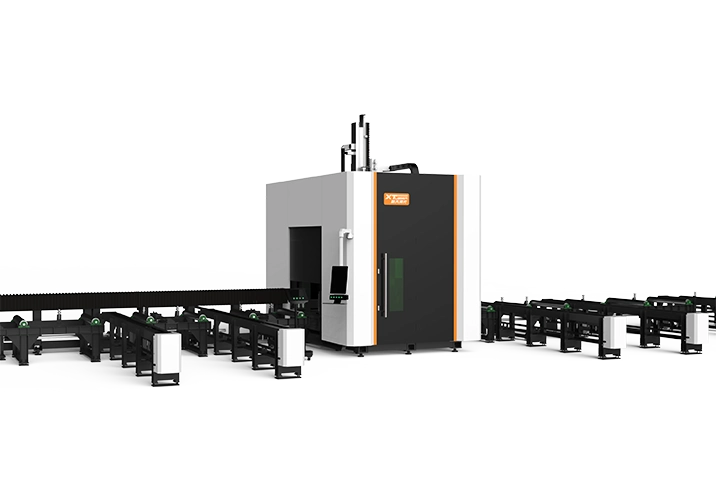 H Beam Metal Laser Cutting Machine