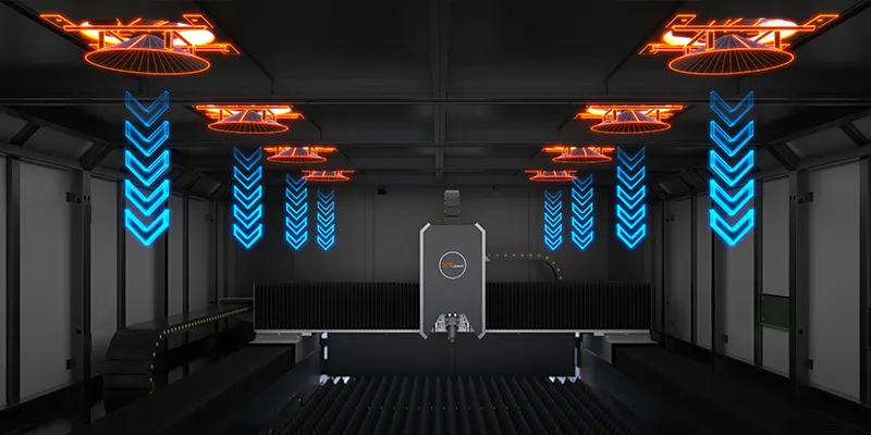 Innovative pressurized dust removal